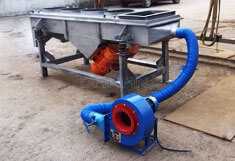 風(fēng)冷式直線振動(dòng)篩